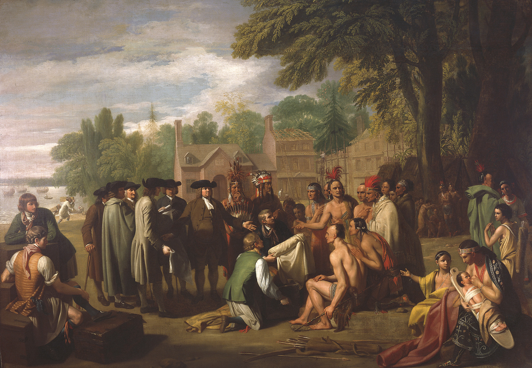 Painting of William Penn’s Treaty with the Lenape 