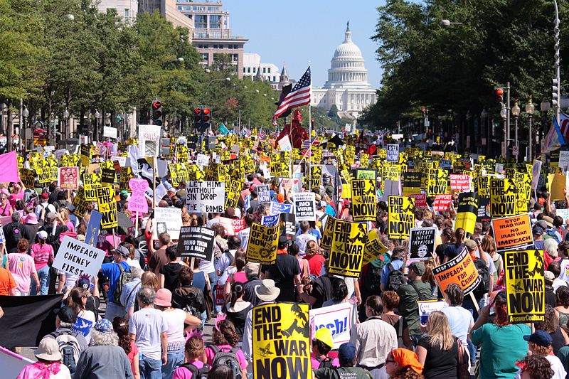 Antiwar Protest, Sept. 15, 2007 • WikiCommons