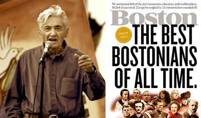 The 100 Best Bostonians of All Time - Howard Zinn Website