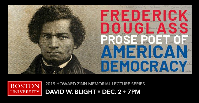 Howard Zinn Lecture Series: Frederick Douglass