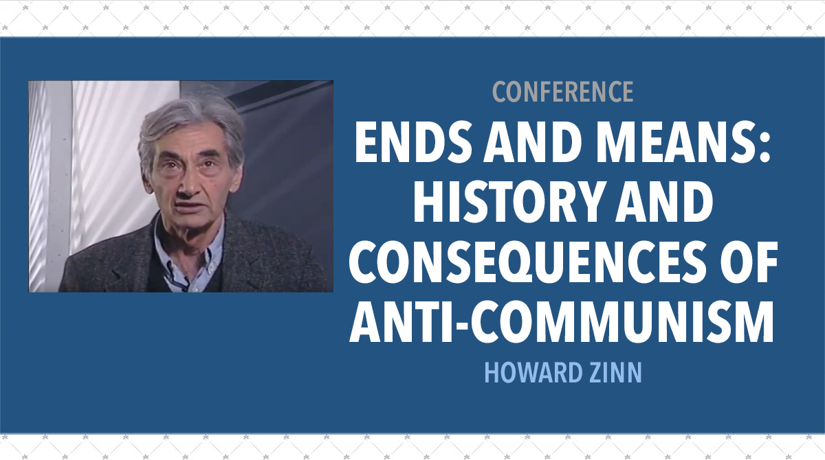 Ends and Means History and Consequences of