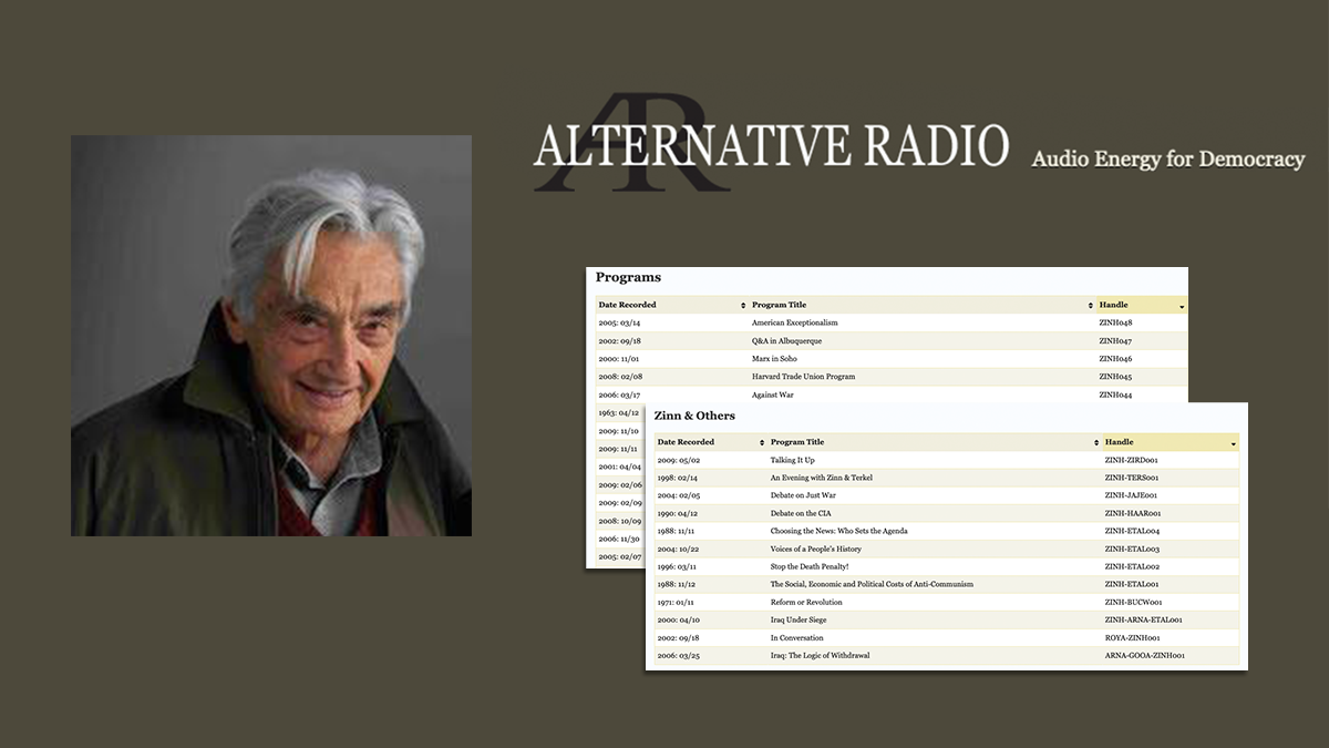 Alternative radio store