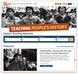 Zinn Education Project website 3.0 | HowardZinn.org